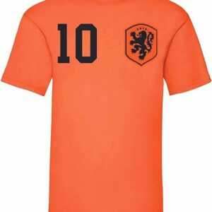 Youth Designz T-Shirt "Niederlande Holland Herren T-Shirt im Fußball Trikot Look" mit trendigem Motiv