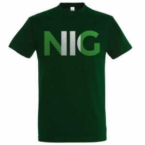 Youth Designz T-Shirt "Nigeria Herren T-Shirt im Fußball Look" mit NIG Frontprint