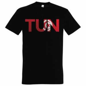 Youth Designz T-Shirt "Tunesien Herren T-Shirt im Fußball Look" mit TUN Frontprint