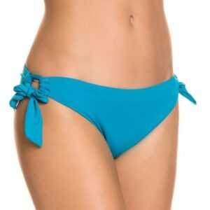 beach panties Stoffhose "beach panties Curacao Bikini-Slip bequeme Bademode für Damen Schwimmhose Türkis"