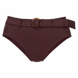 s.Oliver Highwaist-Bikini-Hose "Rome" mit abnehmbarem Gürtel