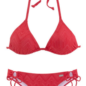 BUFFALO Triangel-Bikini Damen rot Gr.34 Cup C/D