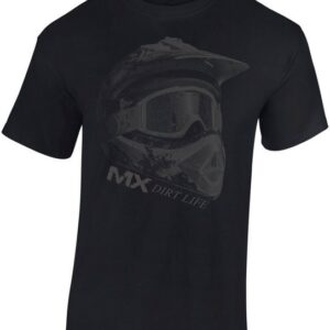 Baddery Print-Shirt Motocross T-Shirt: MX Dirt Life - Motorrad Biker T-Shirt, hochwertiger Siebdruck, auch Übergrößen, aus Baumwolle
