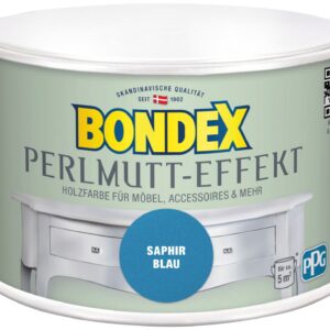 Bondex Bastelfarbe "PERLMUTT-EFFEKT", Holzfarbe für Möbel & Accessoires, 0,5 l