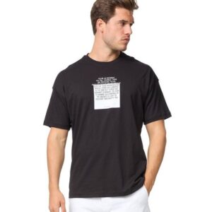 Denim House T-Shirt OVERSIZED Herren T-SHIRT mit lässigem Druck Ultra Heavy Tee T-Shirt