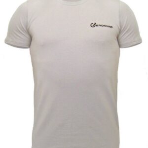 Geronimo T-Shirt Basic Sportive T-Shirt White (Baumwolle)