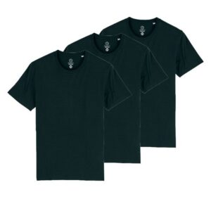 Gradnetz T-Shirt basic unisex (Spar-Set, 3er-Pack) Biobaumwolle nachhaltig & fair produziert