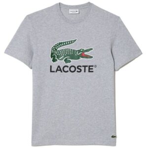Lacoste T-Shirt T-Shirt aus Baumwoll-Jersey mit Signatur-Aufdruck Herren