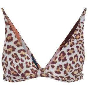Maaji - Women's Cheetah Ivy - Bikini-Top Gr L;M;XL grau