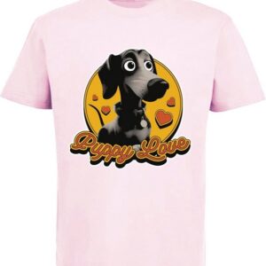 MyDesign24 Print-Shirt bedrucktes Kinder Hunde T-Shirt - Cartoon Hund Baumwollshirt mit Aufdruck, i220