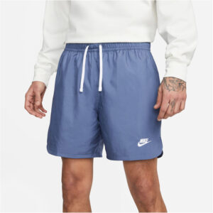 NIKE Sportswear Essentials Woven Lined Flow Badeshorts Herren 491 - diffused blue/white L
