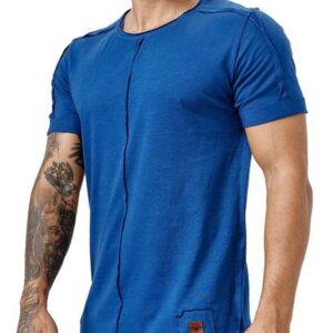 OneRedox T-Shirt TS-3754C (Shirt Polo Kurzarmshirt Tee, 1-tlg) Fitness Freizeit Casual