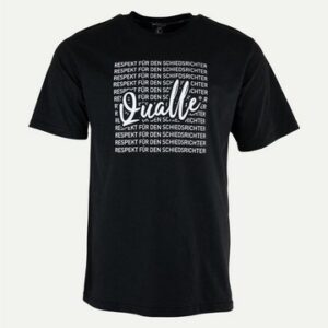 Qualle T-Shirt 100% Respekt Unisex, aus Baumwolle