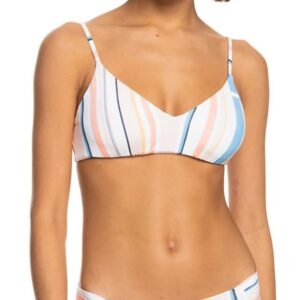 Roxy PT BEACH CLASSICS STRAPPY BRA Damen Bikini (Weiß XS ) Bikinis