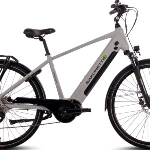 SAXONETTE E-Bike "Premium Sport (Diamant)", 10 Gang, Mittelmotor 250 W
