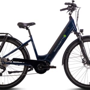SAXONETTE E-Bike "Premium Sport (Wave)", 10 Gang, Mittelmotor 250 W