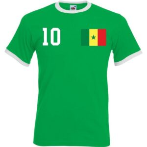 Youth Designz T-Shirt Senegal Herren Shirt im Fußball Trikot Look mit trendigem Motiv