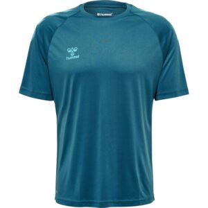 hummel Core XK Poly T-Shirt Herren 211943-7058 BLUE CORAL - Gr. S