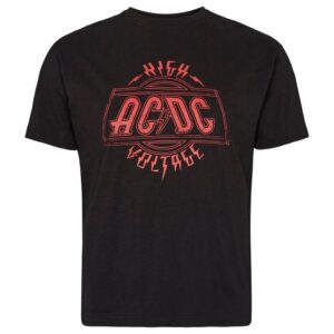 north 56 4 Print-Shirt AC/DC T-Shirt von North 56Denim in schwarz
