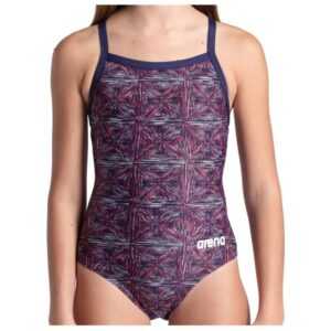 Arena - Women's Abstract Tiles Swimsuit Lightdrop - Badeanzug Gr 34 bunt