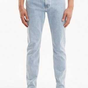 Calvin Klein Jeans Tapered-fit-Jeans SLIM TAPER mit Calvin Klein Leder-Badge
