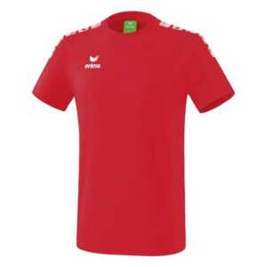 Erima Essential 5-C T-Shirt Erwachsene rot/wei? 2081933 Gr. L