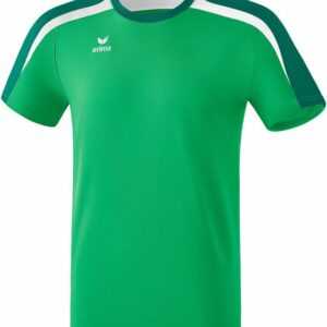 Erima Liga 2.0 T-Shirt smaragd/evergreen/wei? 1081833 Damen Gr. 36