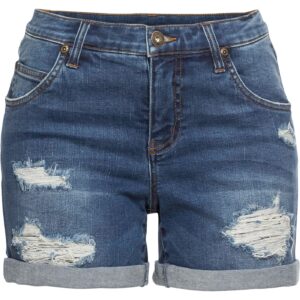 Jeans-Shorts mit Destroy- Effekten