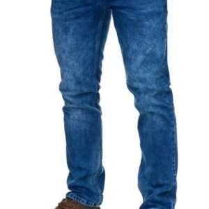Reslad Stretch-Jeans Reslad Jeans-Herren Slim Fit Basic Style Stretch-Denim Jeans-Hose Stretch Jeans-Hose Slim Fit