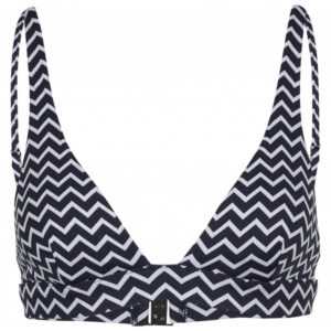 Seafolly - Women's Sienna Longline Tri - Bikini-Top Gr 8 blau/grau