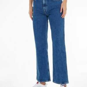 Tommy Jeans Loose-fit-Jeans BETSY MR LS CG4139 mit Markenlabel auf dem Bund
