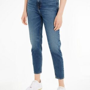 Tommy Jeans Mom-Jeans MOM SLIM UH CG4215 mit Tommy Jeans Logo-Badge & Flag