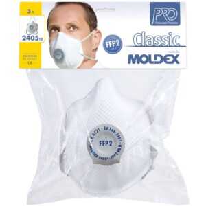 Atemschutzmaske FFP2 nr d mit Klimaventil, Klassiker in Blisterverpackung - Moldex