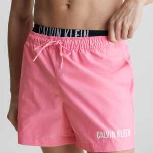 Calvin Klein Swimwear Badeshorts "MEDIUM DOUBLE WB", mit doppeltem Bund