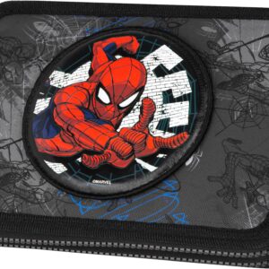 CoolPack Federmäppchen "Etui XL, Marvel, Spider Man, mit 2 Reißverschlüssen"