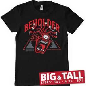 DUNGEONS & DRAGONS T-Shirt D&D Beholder Big & Tall T-Shirt