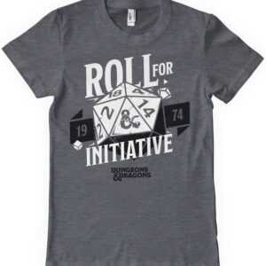 DUNGEONS & DRAGONS T-Shirt D&D Roll For Initiative T-Shirt
