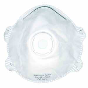 IRONSIDE Gesichtsmaske Feinstaubmaske 10 Stück FFP2 EN 149:2001 mit Kohlenstoff-Vorfilter