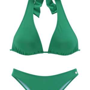 LASCANA Triangel-Bikini Damen grün Gr.32 Cup A/B