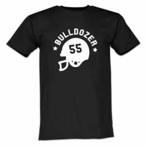 Lustige & Witzige T-Shirts T-Shirt T-Shirt Bulldozer Nr. 55 Fun-Shirt Party Logo 75 T-Shirt, Aufdruck, Spruch