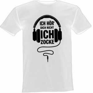 Lustige & Witzige T-Shirts T-Shirt T-Shirt Ich Zocke Gamer Games Fun Shirt Logo 73 T-Shirt, Logo, Spruch, Lustig