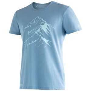 Maier Sports T-Shirt "Burgeis 17 M", Herren Kurzarmshirt mit Print für Wandern und Freizeit