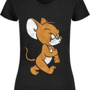 Merchcode T-Shirt Ladies Tom & Jerry Angry Mouse T-Shirt