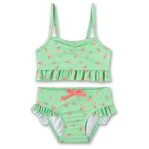 Sanetta - Beach Kids Girls Bikini Hip Ruffle - Bikini Gr 104;116;128;140;92;98 grün