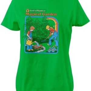 Steven Rhodes T-Shirt Let's Plant A Magical Garden Girly Tee