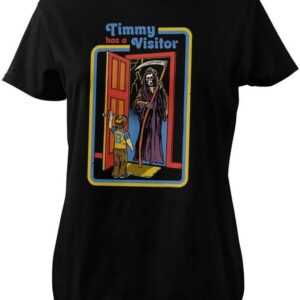 Steven Rhodes T-Shirt Timmy Has A Visitor Girly Tee