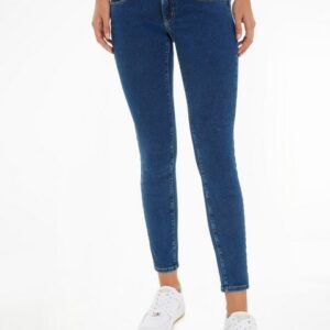 Tommy Jeans Skinny-fit-Jeans mit dezenten Labelapplikationen