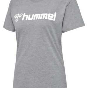 hummel Go 2.0 Logo T-Shirt Damen 224842 GREY MELANGE - Gr. S