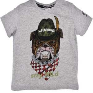 BONDI T-Shirt Jungen T-Shirt 'Stay Wild' mit Hundemotiv 29908
