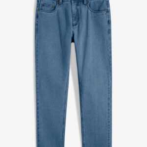 Classic Fit Jeans mit seitlichem Dehnbund, Straight